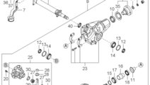 Suport diferential punte fata Kia Sorento I pana i...