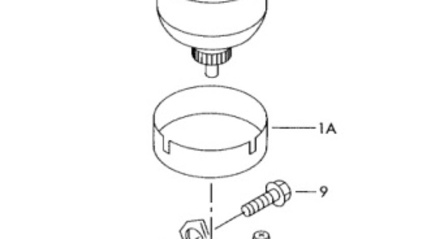 Suport filtru motorinaA4 B7 (8E)Berlina 2007 1.9 TDI OEM 3B0127224