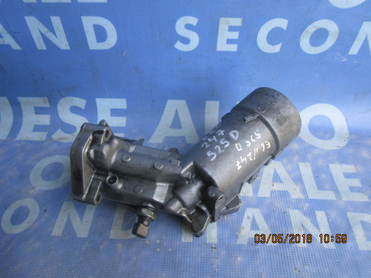 Suport filtru ulei BMW E60 ;  7788453 (fara buson)