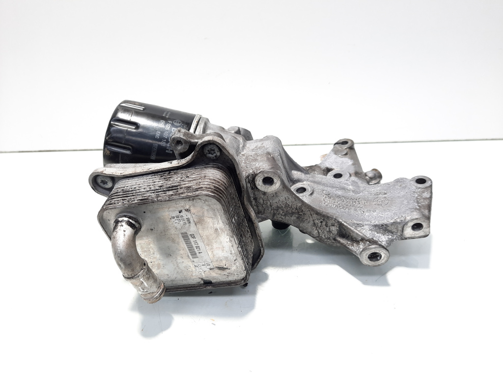 Suport filtru ulei cu racitor ulei, cod 03F903143H, Seat Ibiza 5 ST (6J8), 1.2 TSI, CBZB (id:587850)