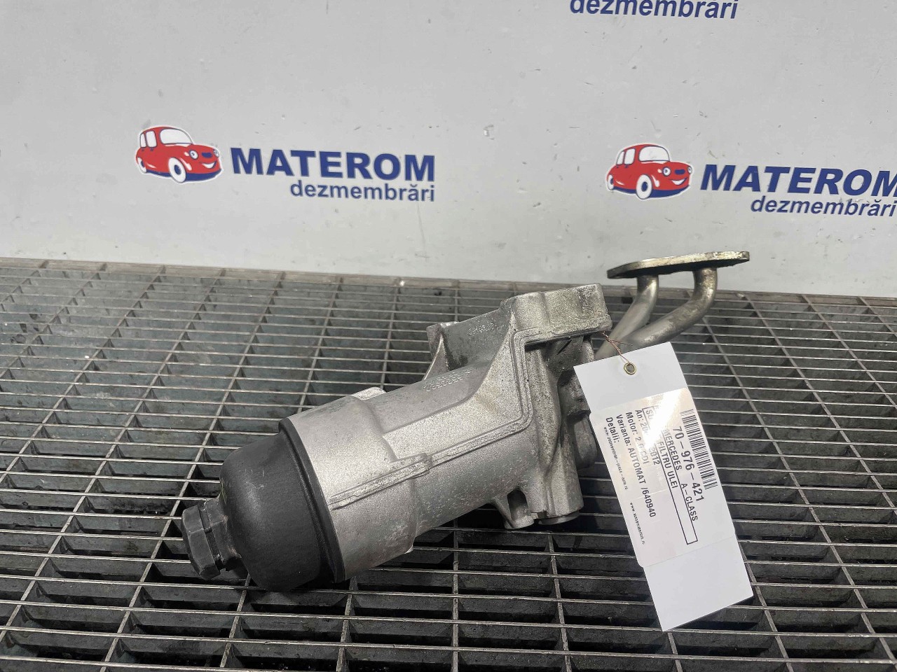 SUPORT FILTRU ULEI MERCEDES A-CLASS 2.0 CDI - (2004 2012)