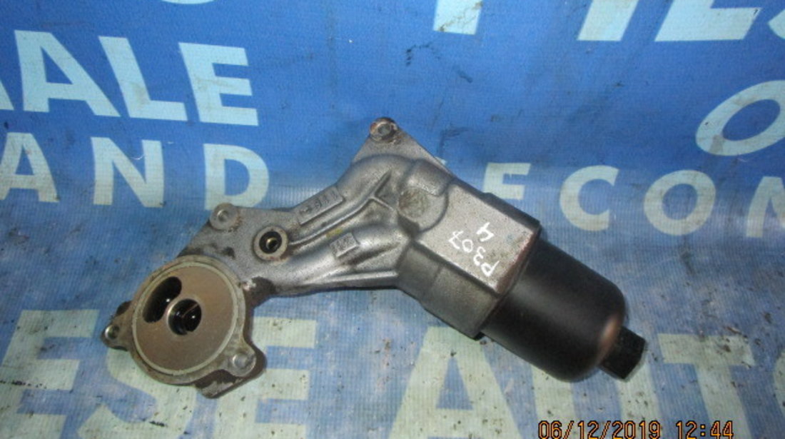 Suport filtru ulei Peugeot 307 1.6 16v 2003;  9636015310