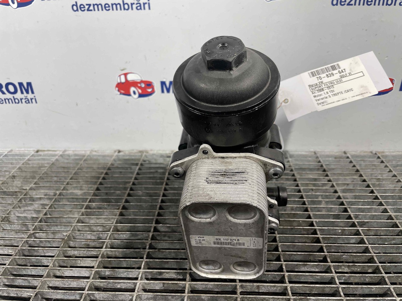SUPORT FILTRU ULEI VW GOLF VI GOLF VI 1.6 TDI - (2008 2012)