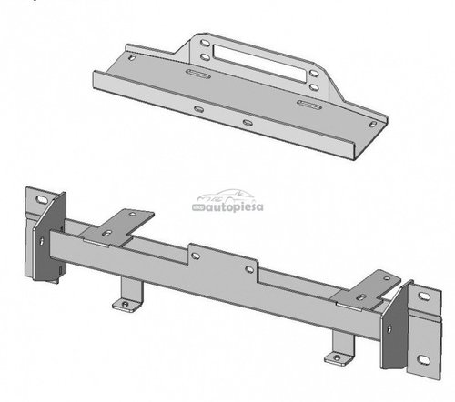 Suport fixare troliu Nissan Pathfinder fabricat incepand cu 2005 APS-NC-SV piesa NOUA