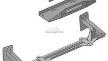 Suport fixare troliu Nissan X-Trail fabricat in pe...