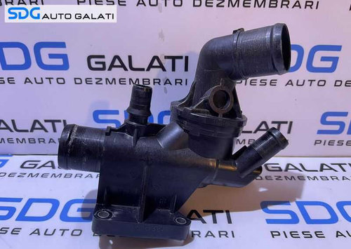Suport Flansa Corp Carcasa Termostat Apa Nissan Qashqai 1.6 DCI R9M 2011 - Prezent Cod 110617671R [D...
