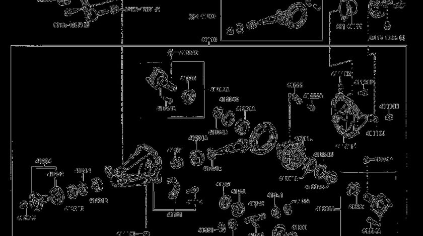 Suport grup spate Toyota Rav 4 II (din fata grupului) TOYOTA OE 52380-42071