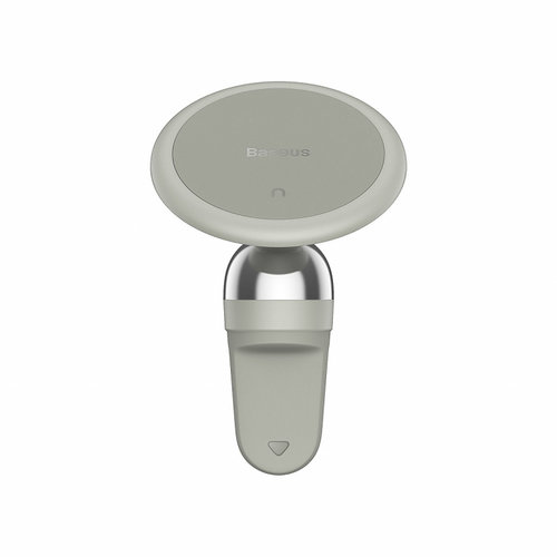 Suport Magnetic Pentru Telefon Baseus C01 (versiunea Cu Priză De Aer) Alb-crem SUCC000102