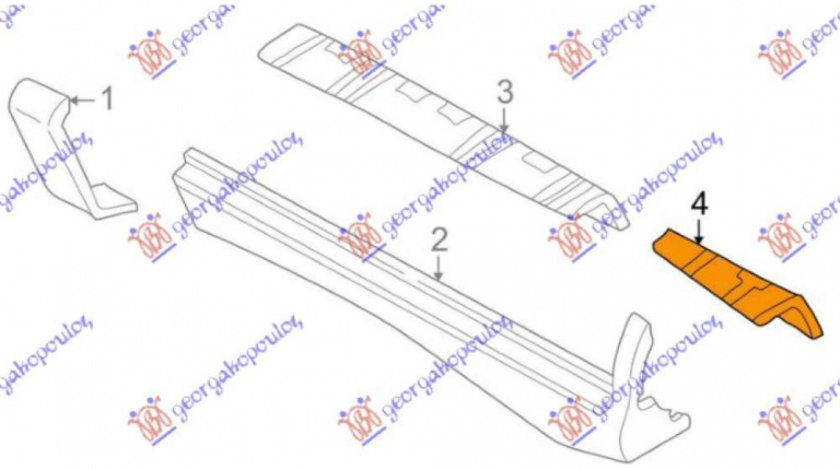 Suport Mijloc/Superior/Inferior-Arc - Hyundai Matrix 2001 , 6450117300