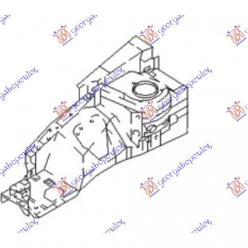 Suport Mijloc/Superior/Inferior-Arc - Hyundai Accent H/B-L/B 2003 , 6450225350