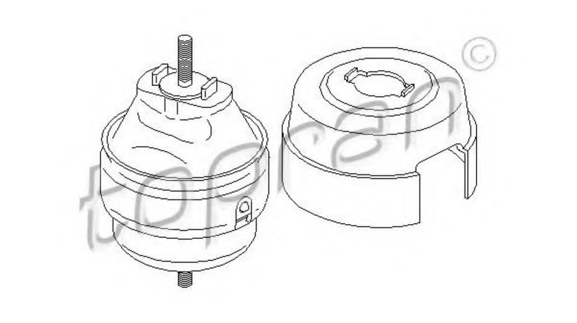 Suport motor AUDI A4 (8E2, B6) (2000 - 2004) TOPRAN 110 387 piesa NOUA