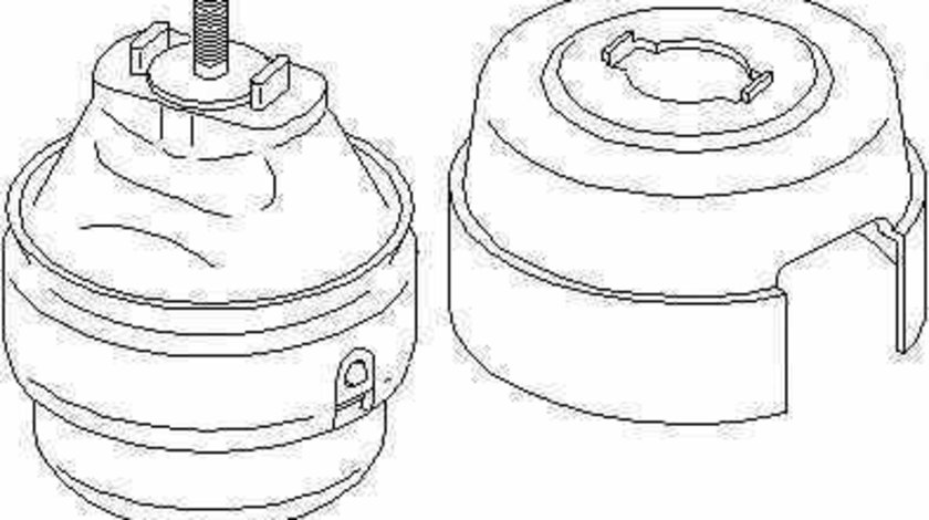 Suport motor AUDI A4 Avant 8E5 B6 TOPRAN 110 127