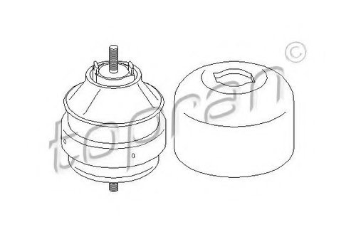 Suport motor AUDI A6 Avant (4B5, C5) (1997 - 2005) TOPRAN 104 425 piesa NOUA