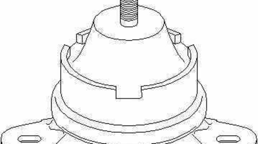 Suport motor CITROËN C8 EA EB TOPRAN 720 380