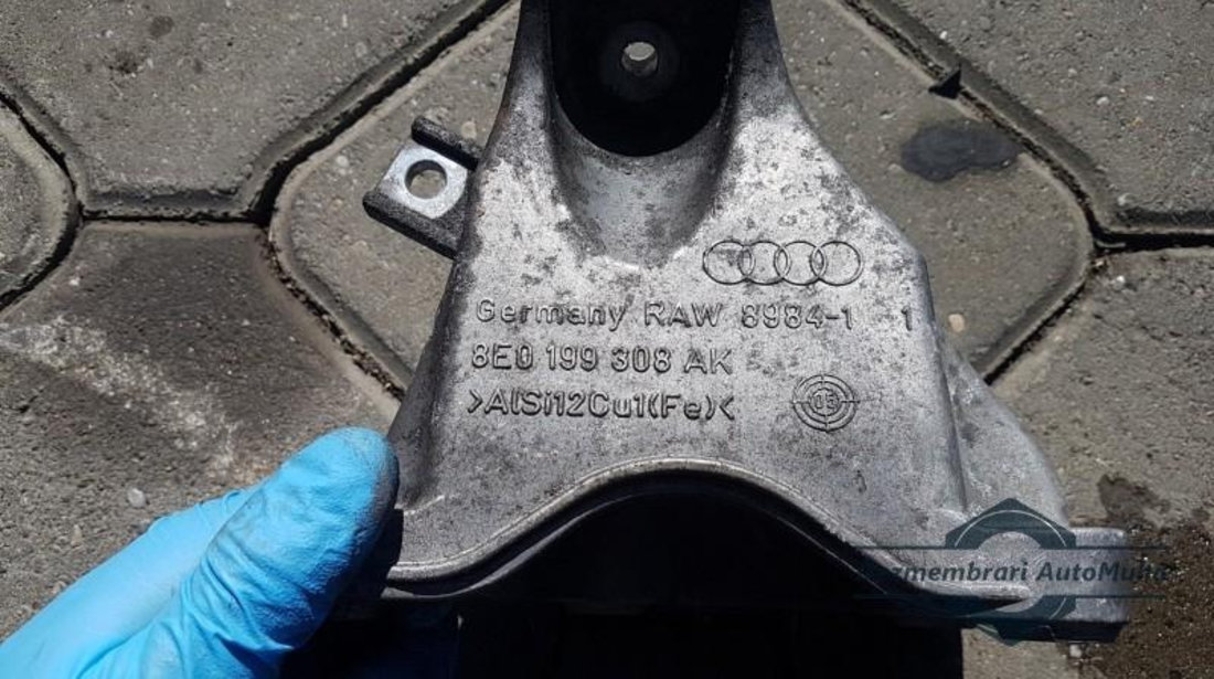 Suport motor dreapta Audi A4 (2004-2008) [8EC, B7] 8E0199308AK