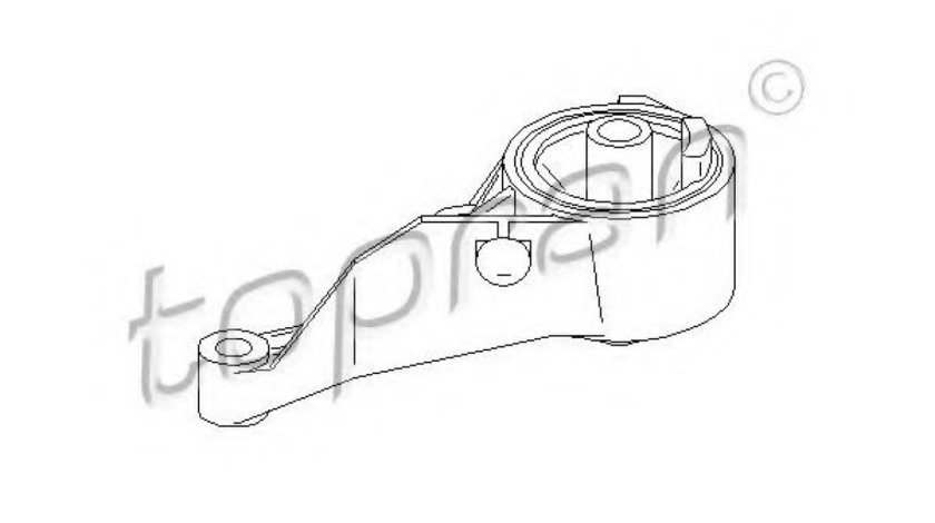 Suport motor OPEL TIGRA TwinTop (2004 - 2016) TOPRAN 206 157 - produs NOU