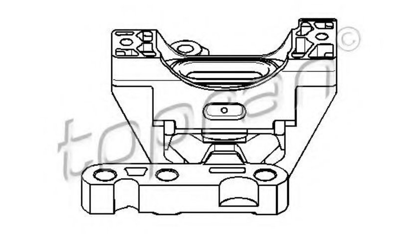 Suport motor OPEL VECTRA C (2002 - 2016) TOPRAN 206 572 piesa NOUA