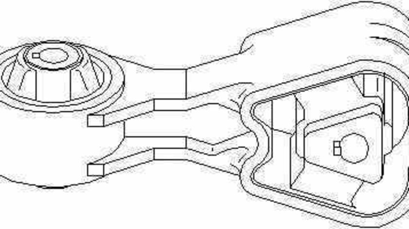Suport motor PEUGEOT 406 Break 8E/F TOPRAN 722 156