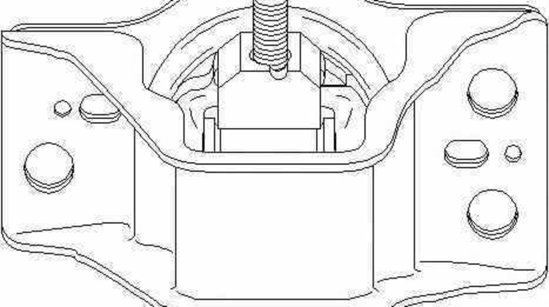 Suport motor RENAULT CLIO Grandtour KR0/1 TOPRAN 700 727