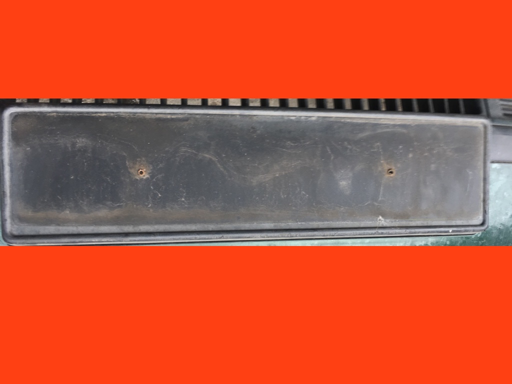 Suport numar bara fata Skoda Fabia 6Y [1999 - 2004] Combi wagon 5-usi 1.4 MT (75 hp) (6Y2)