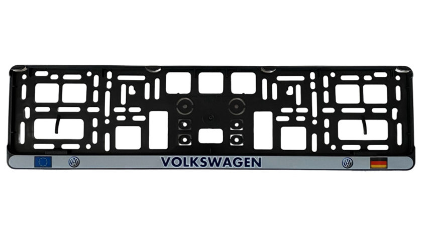 Suport Numar Inmatriculare Cu Scris Volkswagen TCT-263