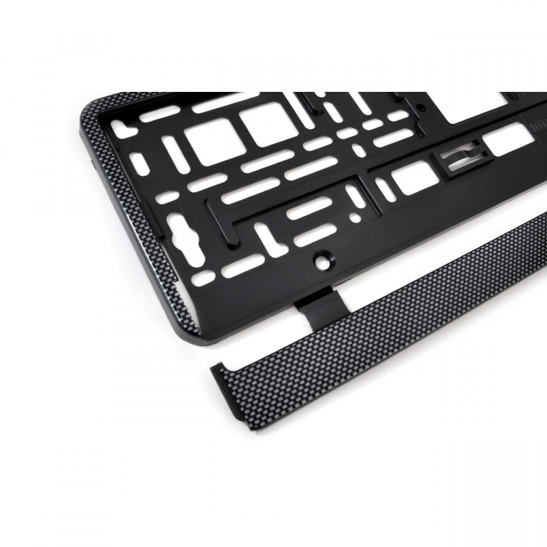 Suport numar inmatriculare finisaj carbon AVX-AM01165