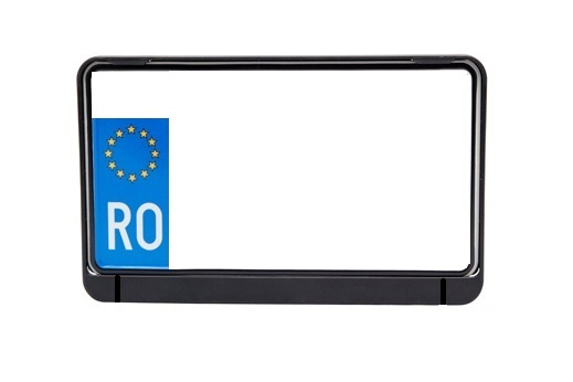 Suport Numar Inmatriculare Jeep Negru 35 x 22cm 180118-2