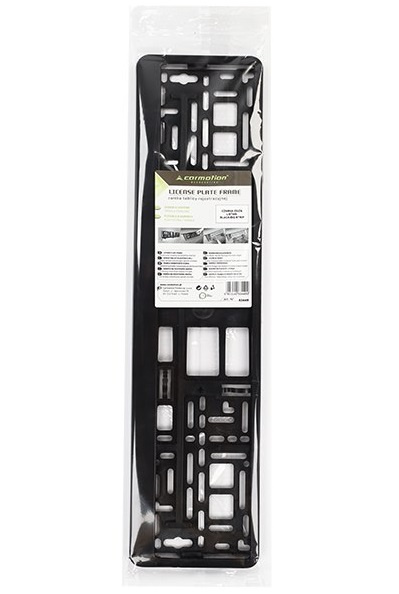 Suport Numar Inmatriculare Negru Carmotion 63449