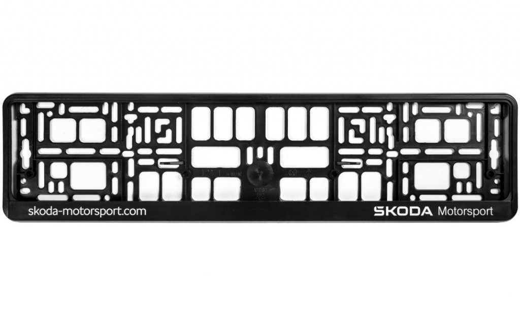 Suport Numar Inmatriculare Oe Skoda Motorsport 000071800N