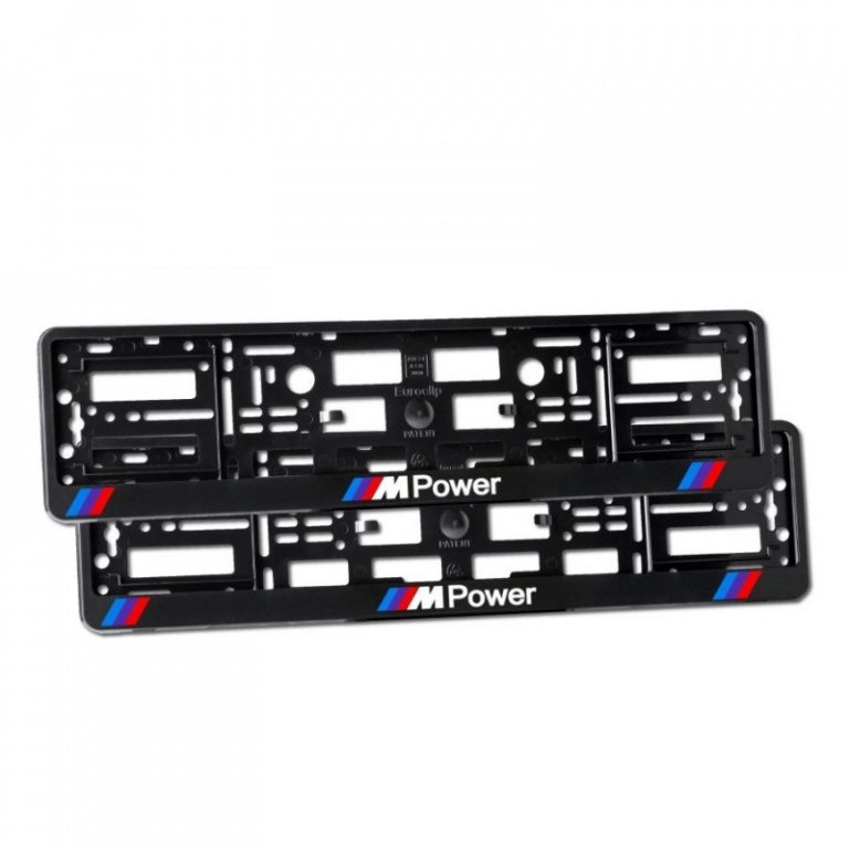 Suport Numar Negru M Power Set 2 Buc