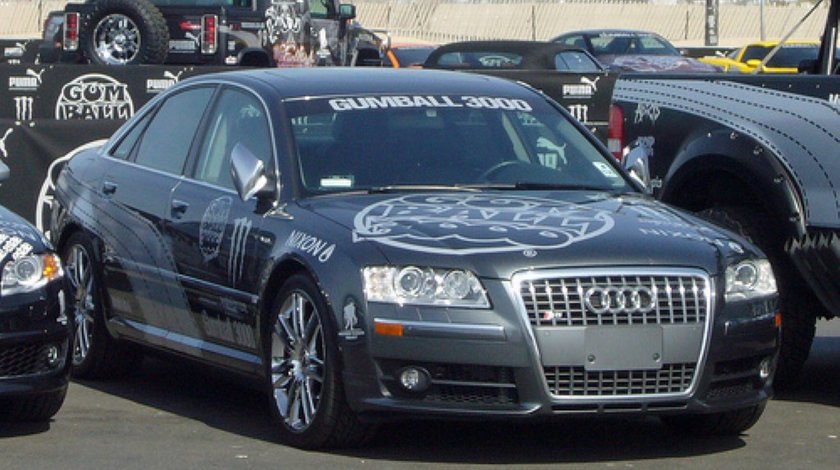 Suport numar patrat pentru Grila fata AUDI S8/A8 USA