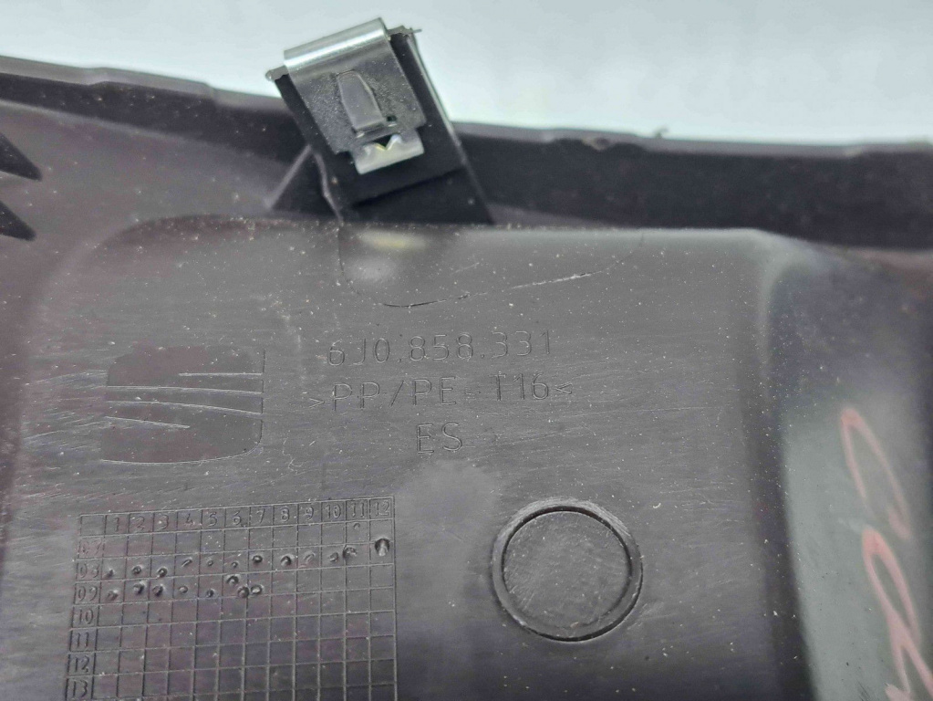 Suport pahare Seat Ibiza 5 (6J5) [Fabr 2008-2017] 6J0858331