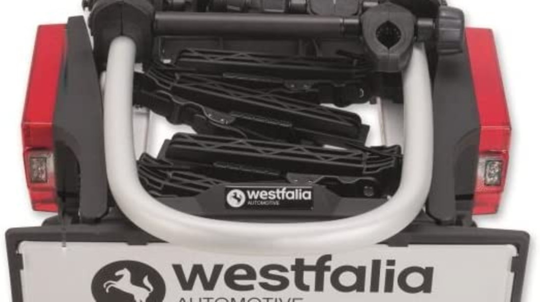 Suport pentru 2/3 biciclete cu prindere pe carligul de remorcare auto Westfalia BC80 Bikelander LED