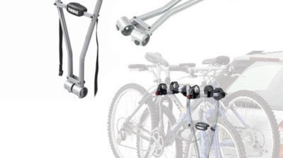 Suport pentru 2 biciclete cu prindere pe carligul de remorcare auto Thule Xpress 970