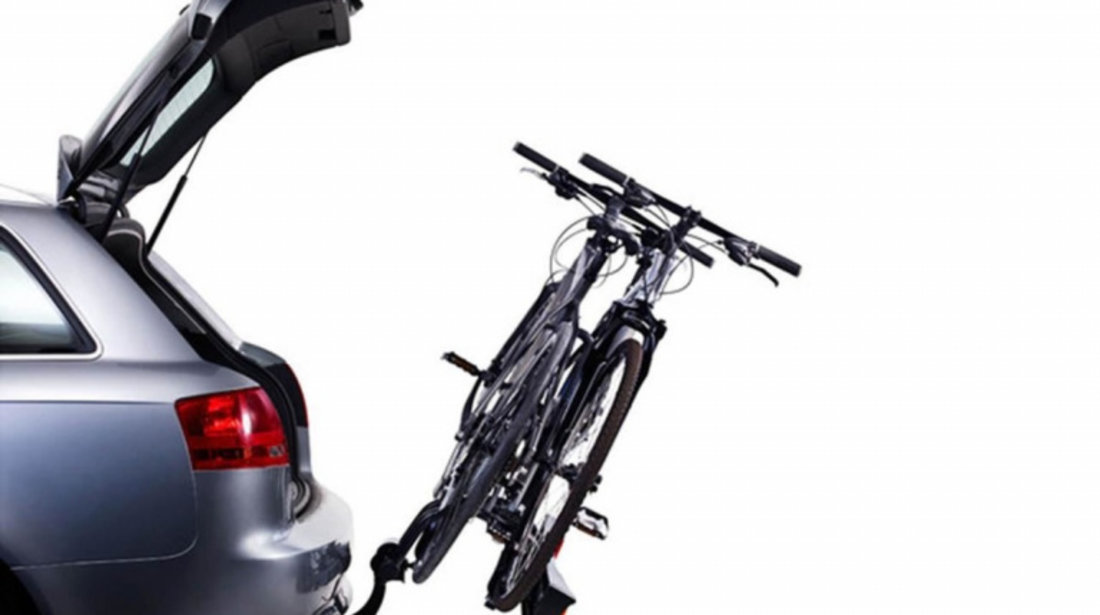 Suport pentru 2 biciclete cu prindere pe carligul de remorcare auto Thule RideOn 9502
