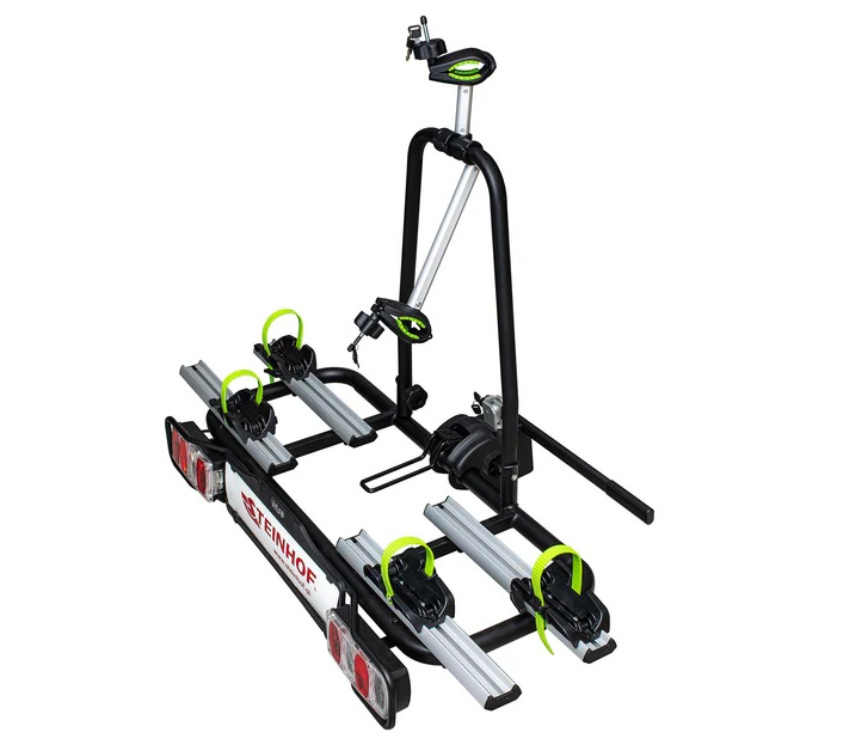 Suport pentru 2 biciclete cu prindere pe carligul de remorcare auto Steinhof Veturo 2 E-bike