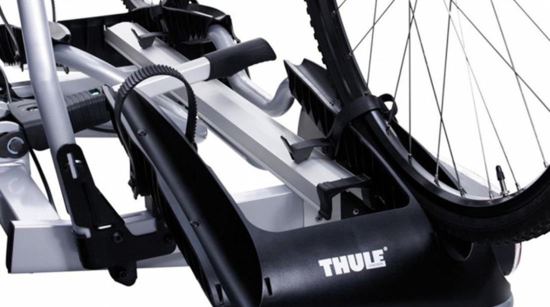 Suport pentru 2 biciclete cu prindere pe carligul de remorcare auto Thule EuroPower 916