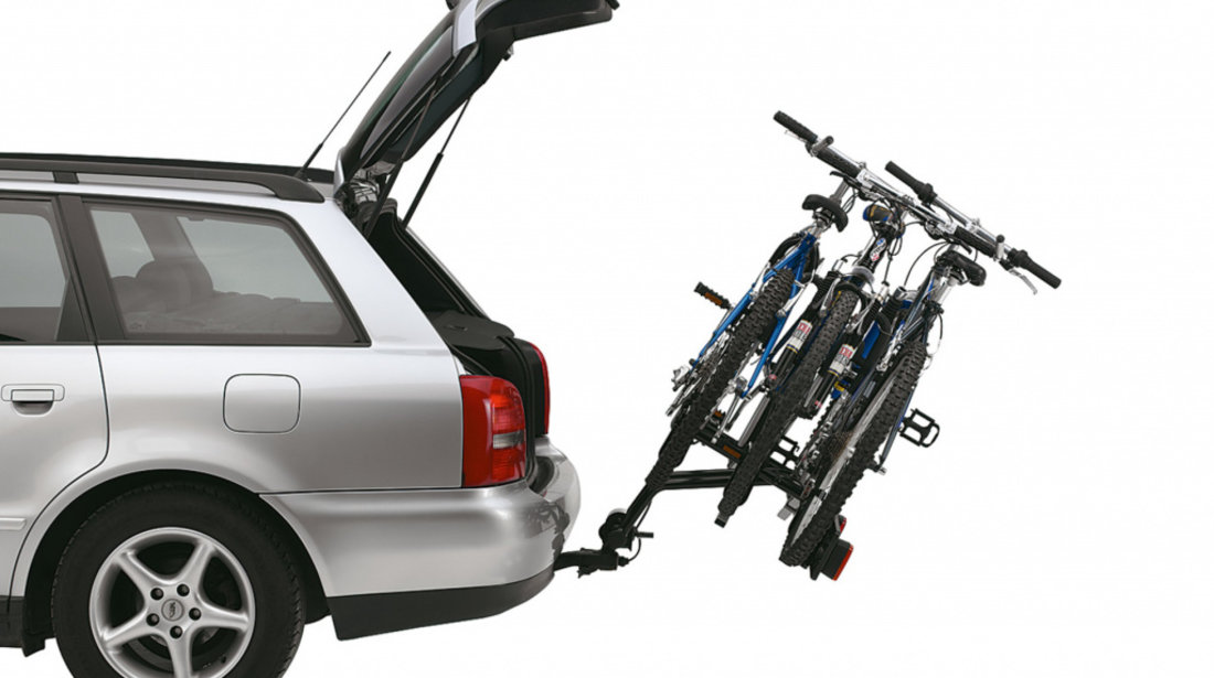 Suport pentru 3 biciclete cu prindere pe carligul de remorcare auto Thule RideOn 9503