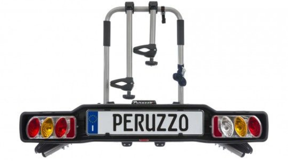 Suport pentru 3 biciclete cu prindere pe carligul de remorcare auto Peruzzo Parma 706/3