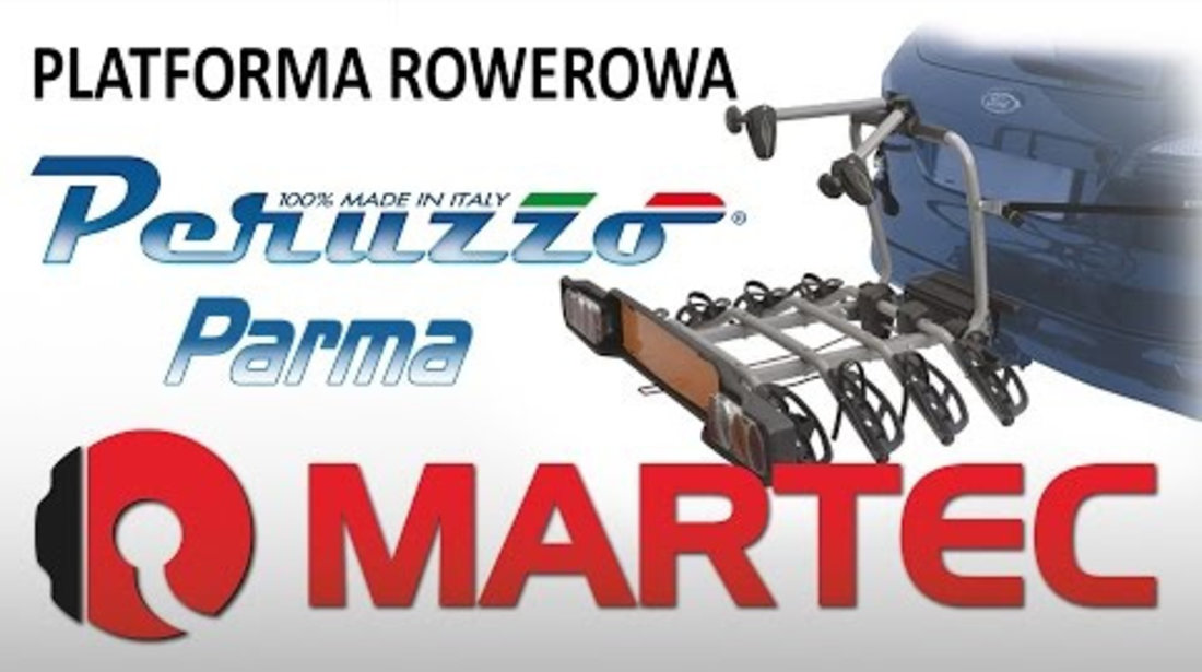 Suport pentru 4 biciclete cu prindere pe carligul de remorcare auto Peruzzo Parma 706/4