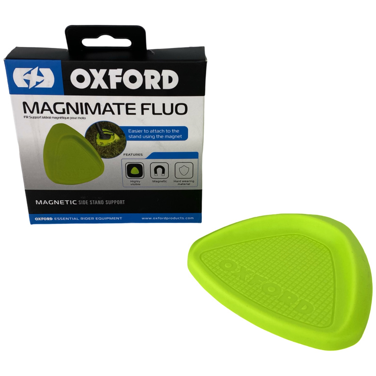 Suport Picior Lateral Moto Oxford MagniMate Fluo OX764
