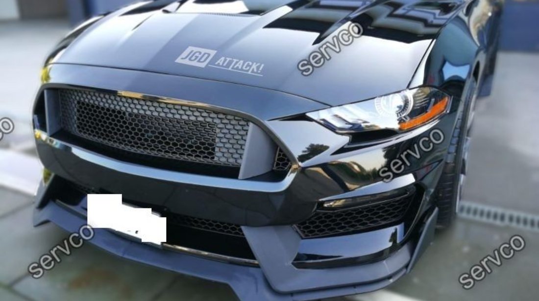 Suport placuta inmatriculare bara fata Ford Mustang 2015-2021 v1