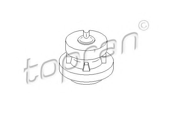 Suport radiator FORD FOCUS Combi (DNW) (1999 - 2007) TOPRAN 302 740 piesa NOUA