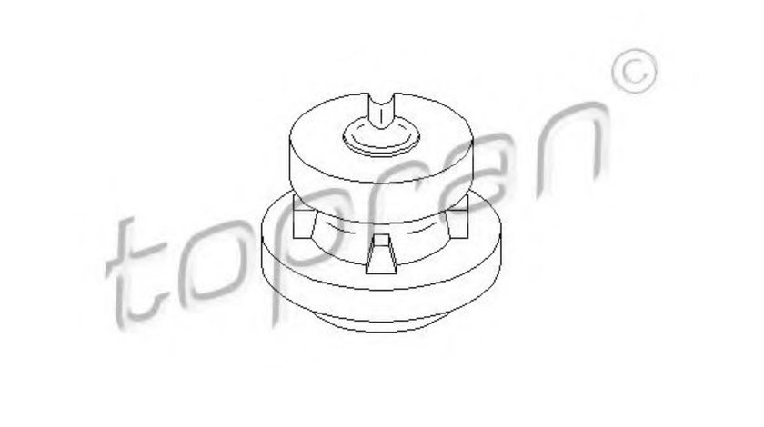 Suport radiator FORD FOCUS Combi (DNW) (1999 - 2007) TOPRAN 302 740 piesa NOUA