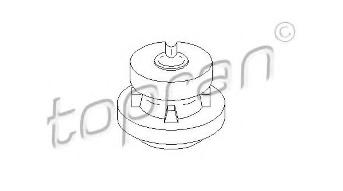 Suport radiator FORD TRANSIT CONNECT (P65, P70, P80) (2002 - 2016) TOPRAN 302 740 piesa NOUA