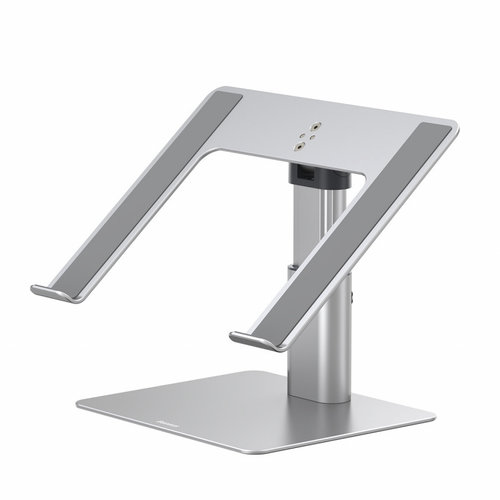 Suport Reglabil Pentru Laptop Baseus Metal Argintiu LUJS000012