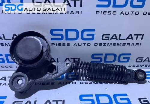 Suport Rola Intinzatoare Curea Alternator cu Telescop Amortizor Audi A4 B7 2.5 tdi V6 2001 - 2005 Co...