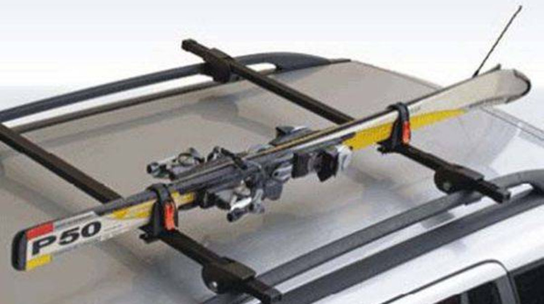 Suport schi Menabo Ski Rack pe bare transversale, 1 pereche schiuri