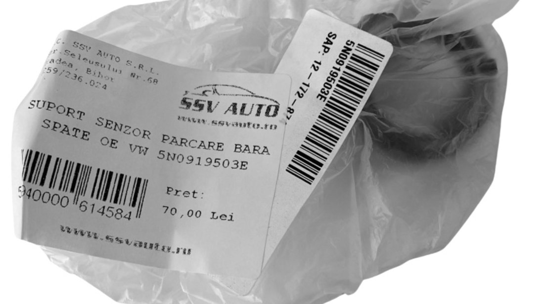 Suport Senzor Parcare Bara Spate Oe Volkswagen 5N0919503E
