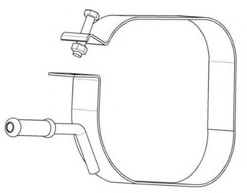 Suport, sistem de esapament PEUGEOT 1007 (KM) (2005 - 2016) WALKER 80594 piesa NOUA